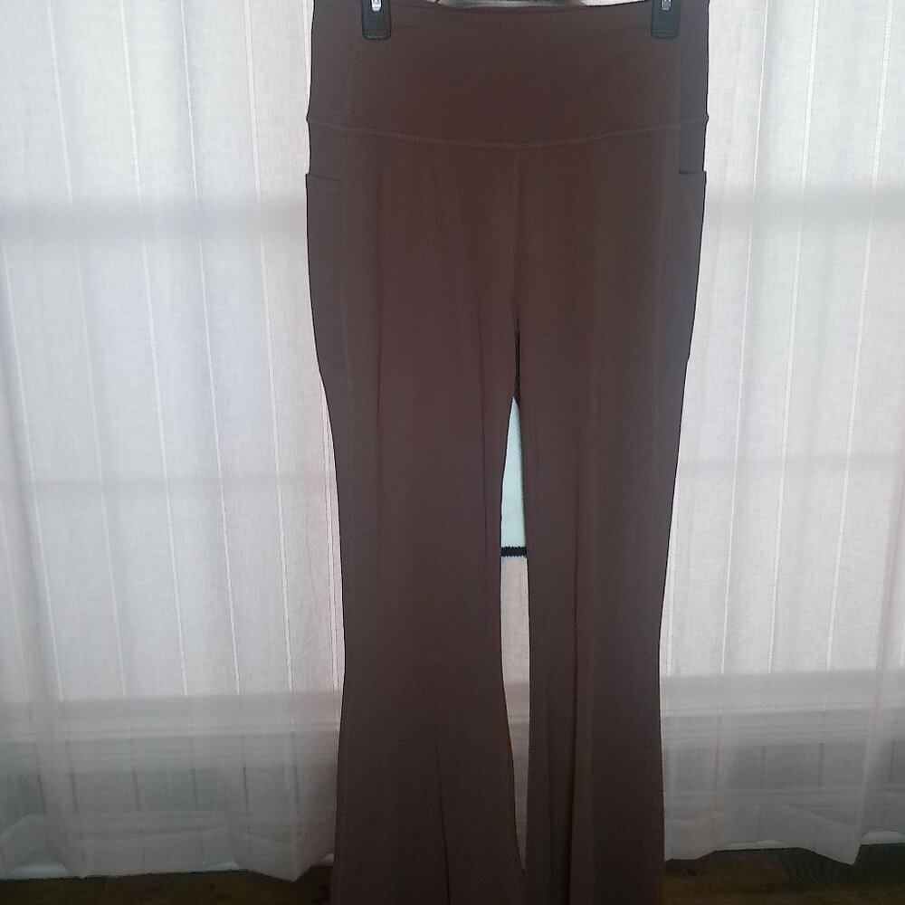 ODODOS Medium Brown Yoga Pants XL
